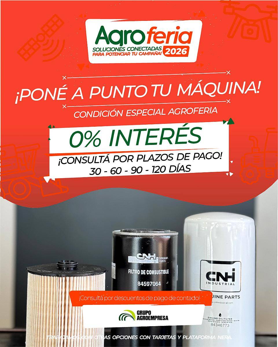 Repuestos CNH con Condiciones Especiales Agroferia