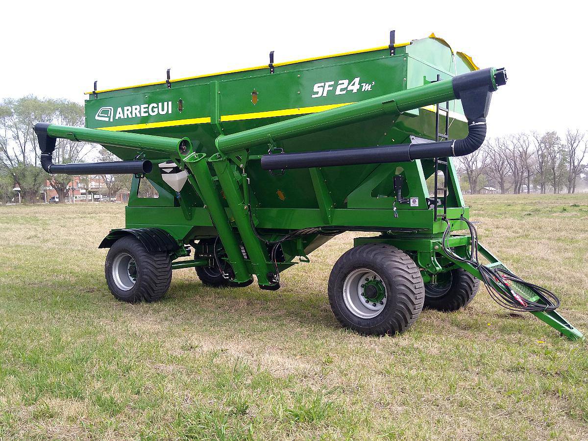 Tolva Semilla y Fertilizante Arregui SF 24 M3 Doble Tubo.