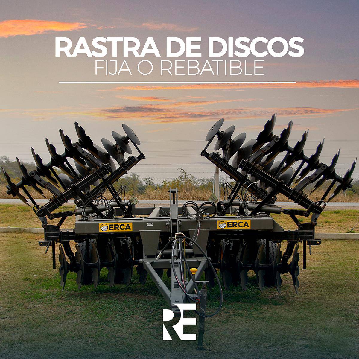 Rastra de Discos Marca Erca