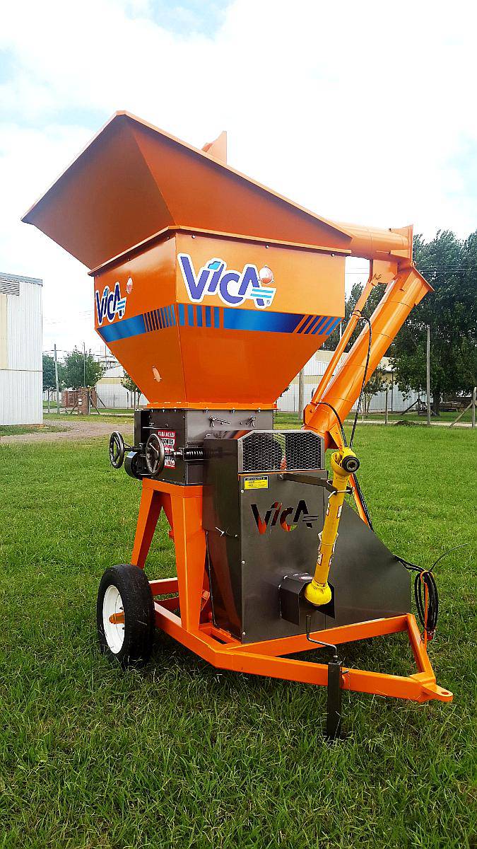 Quebradora/moledora de Granos Transportable 40 Tn/h