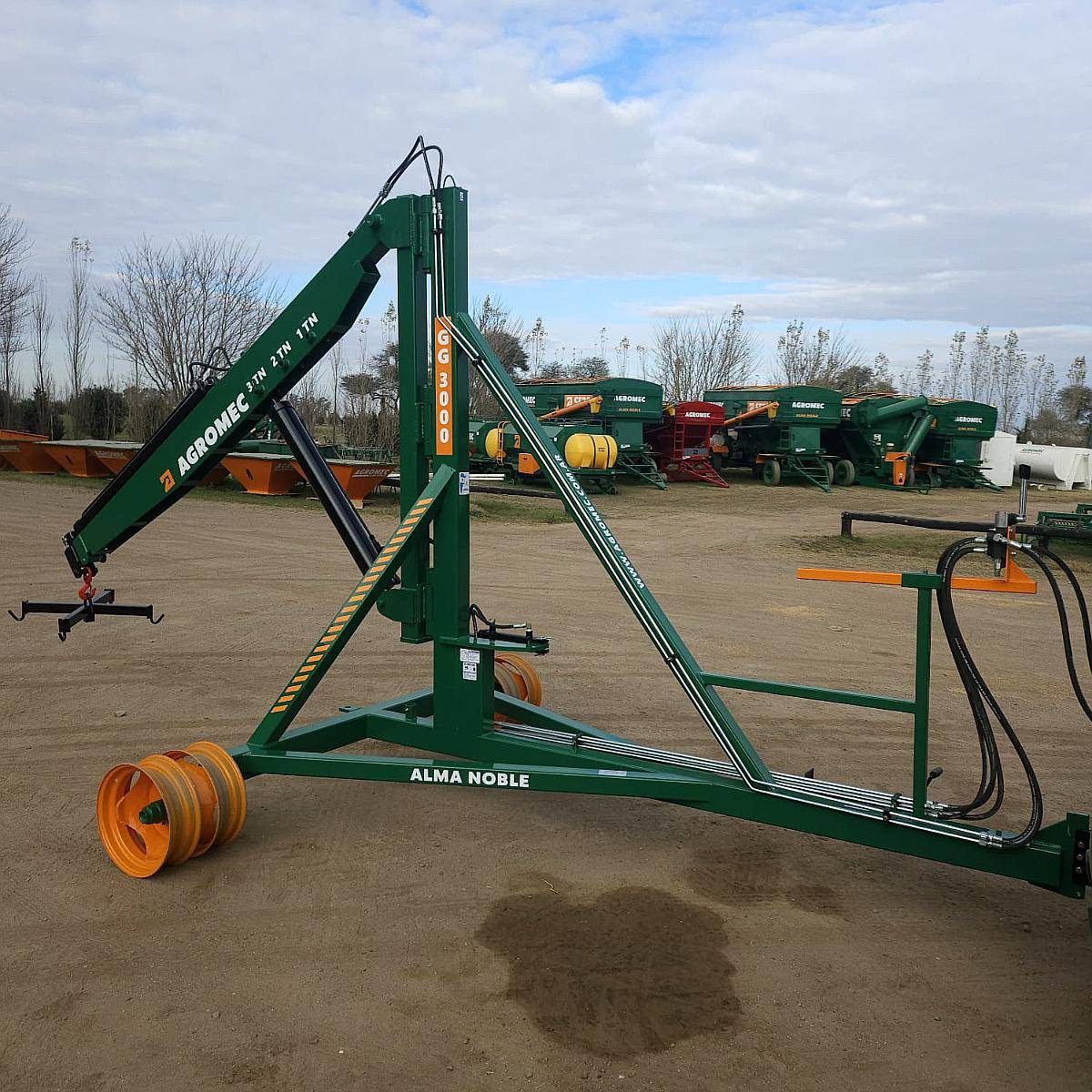 Grua Giratoria 3000 Kg Agromec (GG 3000)
