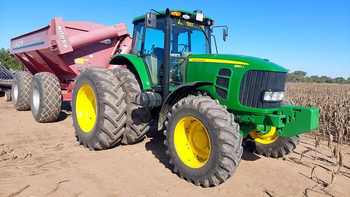 Tractor John Deere 6190j, 190, 4wd, Dual, 2022