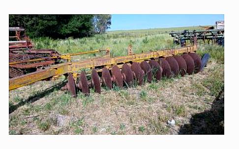 Arado Discos - Arado de Discos 14 Discos de Arrastre Usado