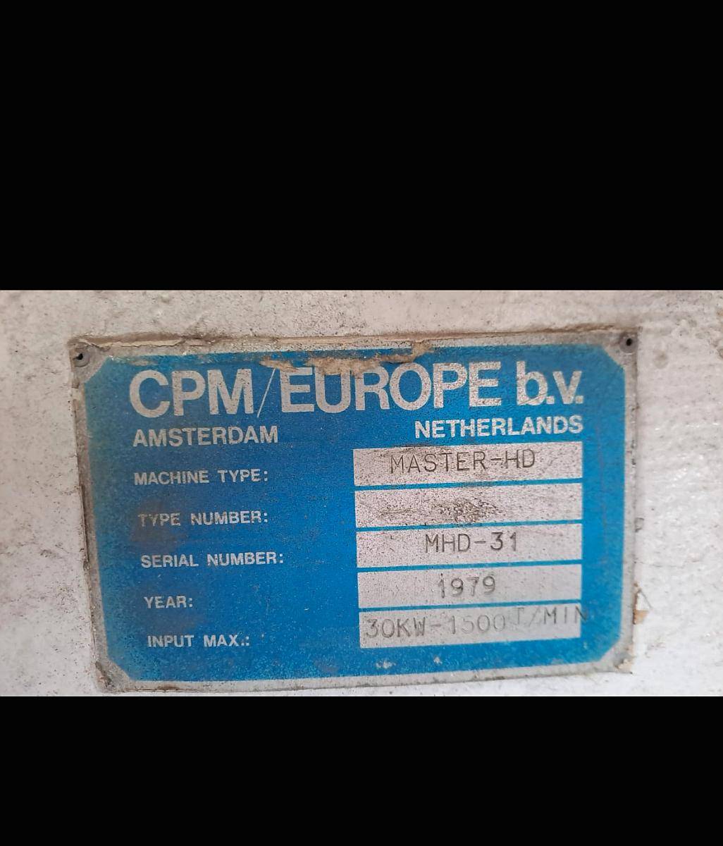 Peletizadora 1500 Kg/h (restaurada a Nuevo) Cpm/europe