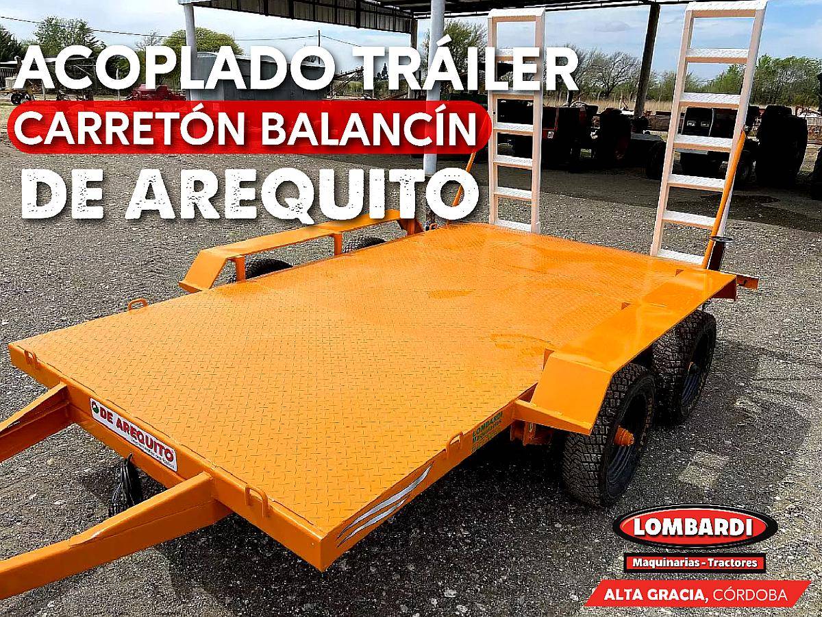Acoplado Trailer Carretón Balancín Cheques sin Interés