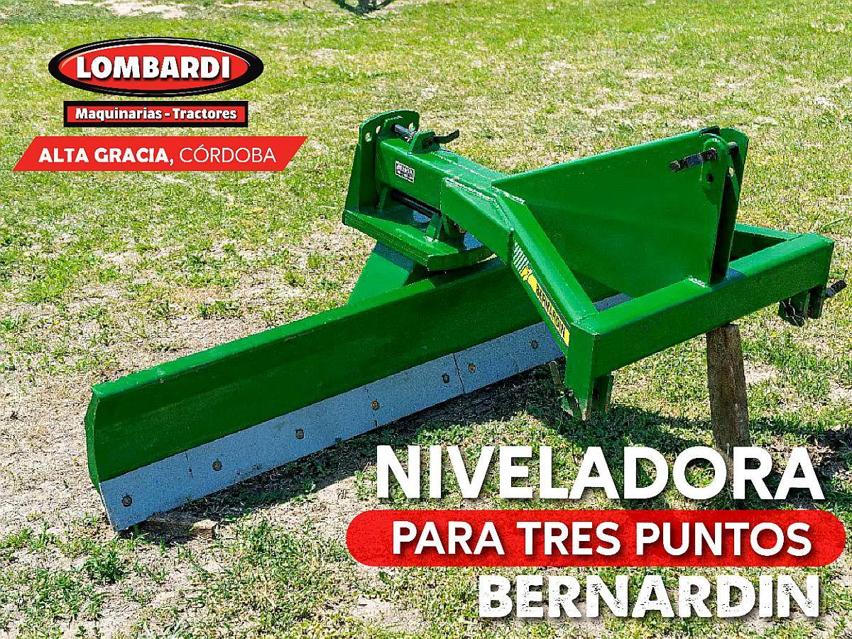 Niveladora Bernardin para Tres Puntos Disponible