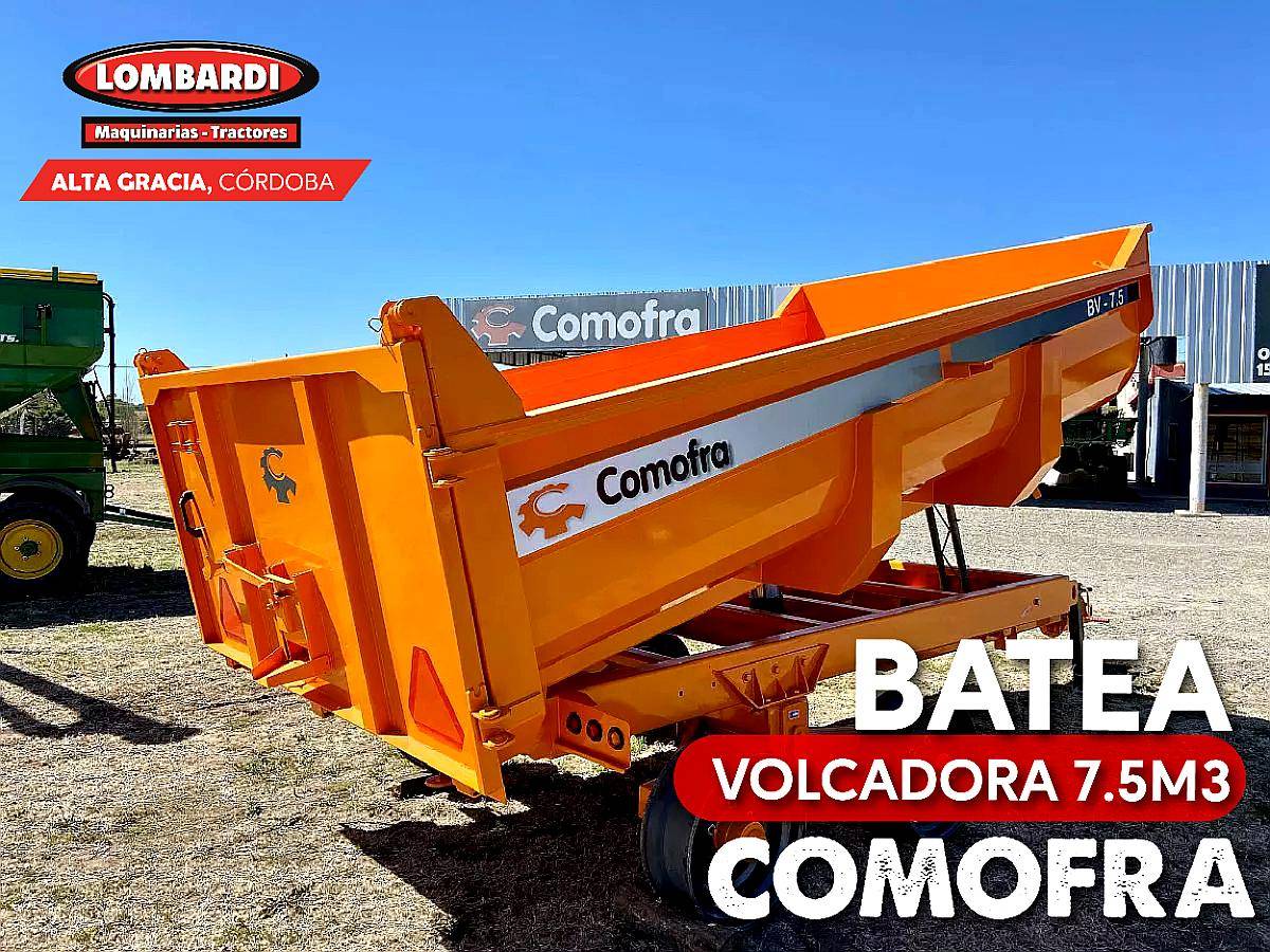 Batea Volcadora Comofra 7.5m3 - Disponible
