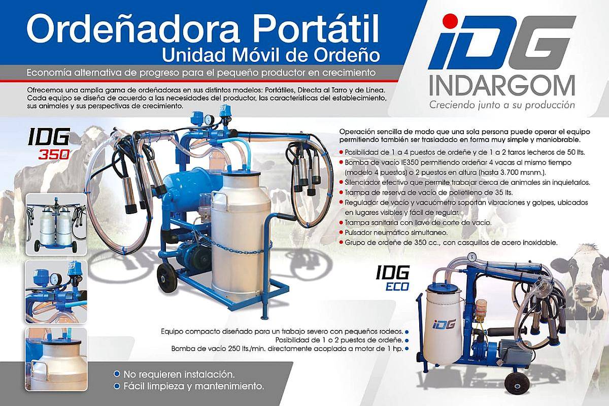 Equipo de Ordeño Portatil