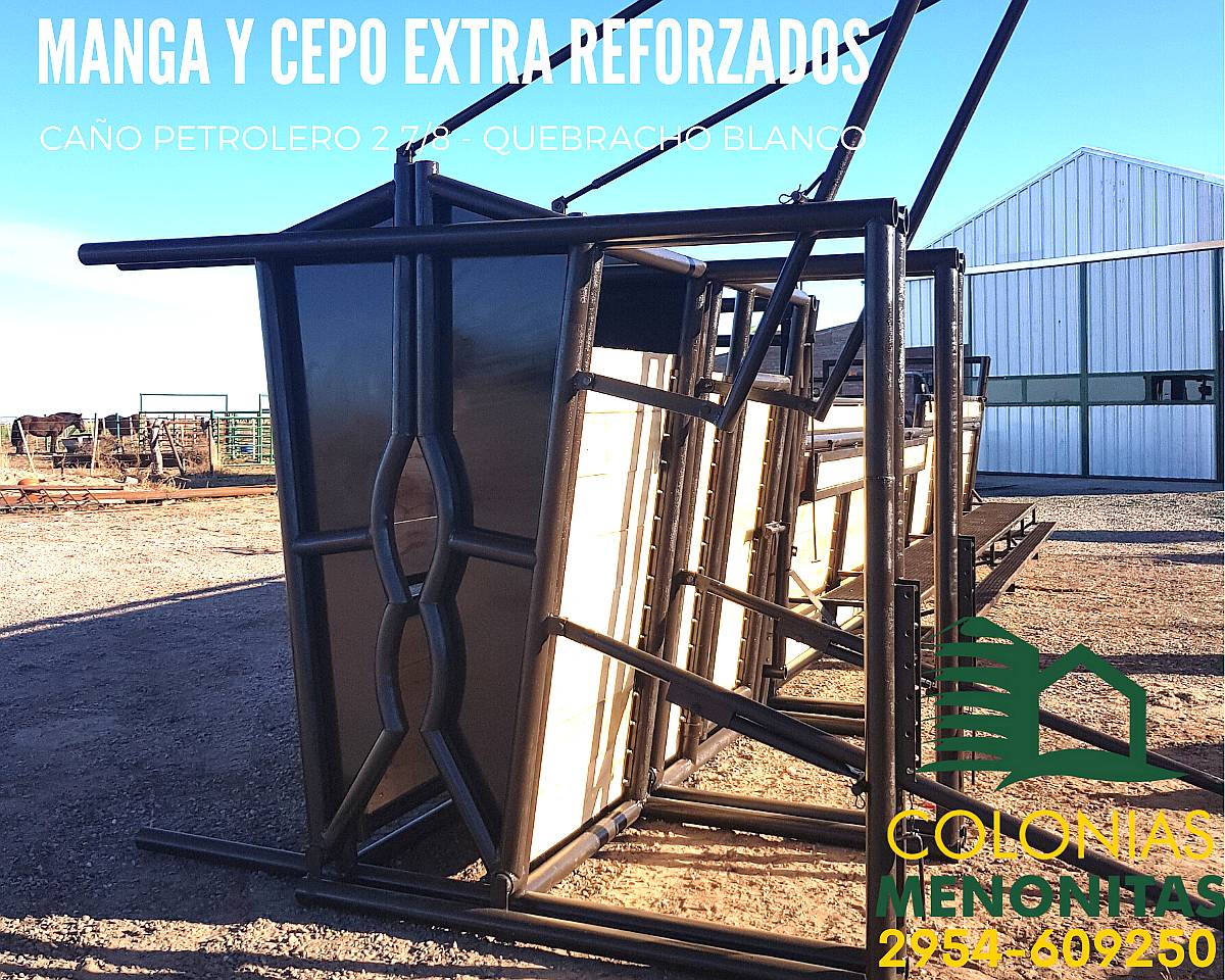 Manga y Cepo Reforzados Caño Petrolero- Colonias Menonitas