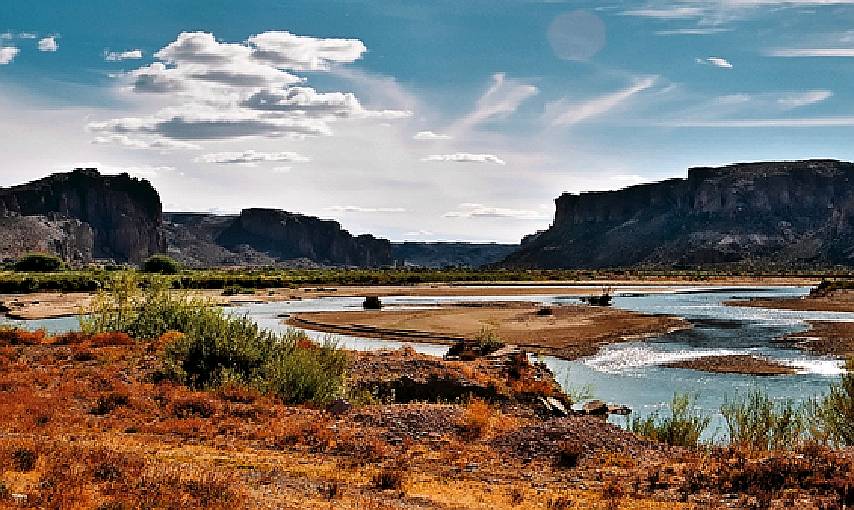 Campo Chubut 165.429 Hectareas Costa de Rio Potencial Eólico