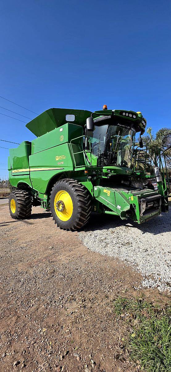 Cosechadora John Deere S670 - 2017