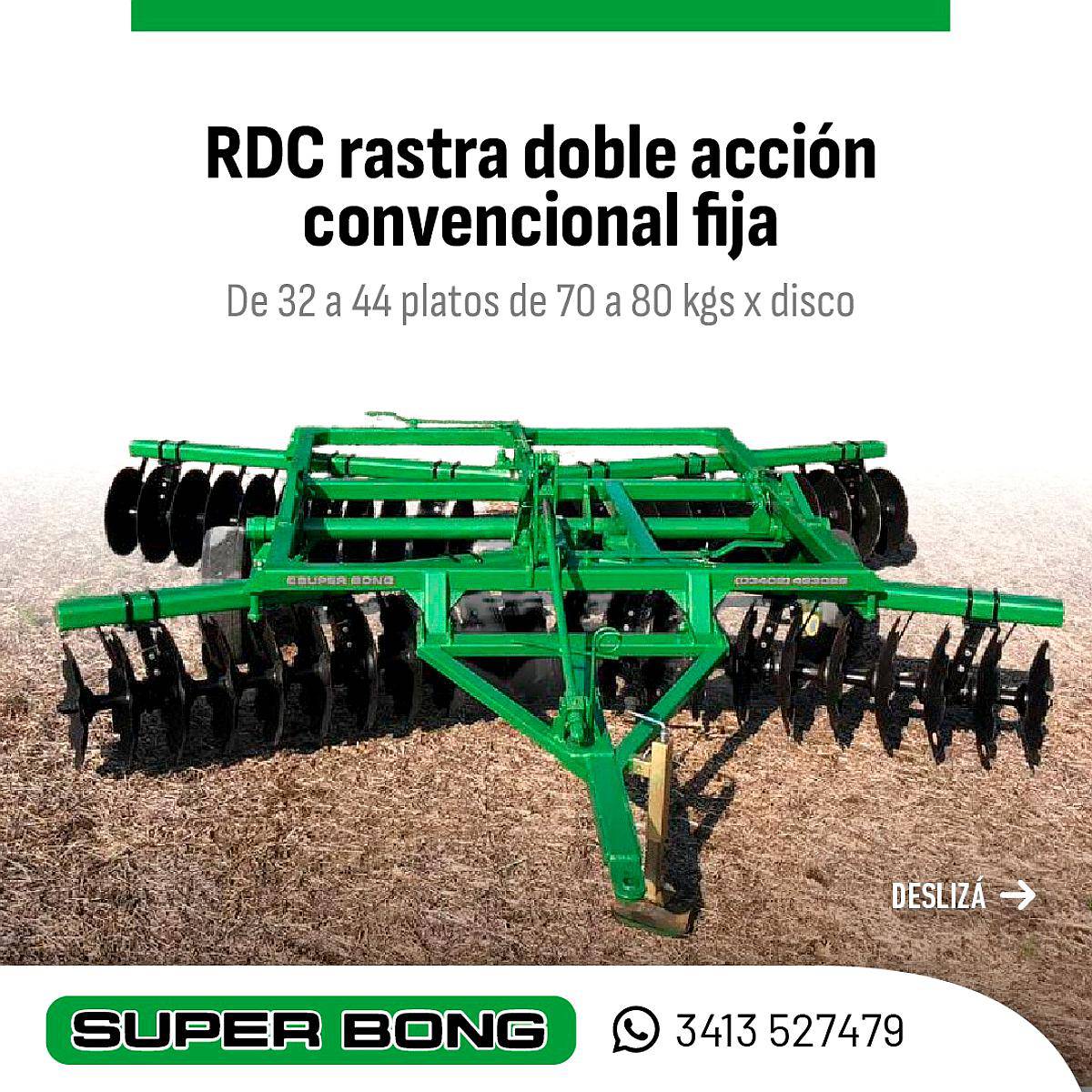 Super Bong RDC 210 Doble Accion Convencional 40+2