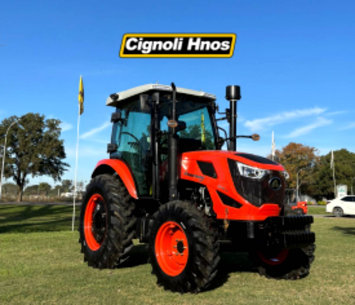 Tractor Hanomag Stark 800/4 - 80 HP (con Cabina)