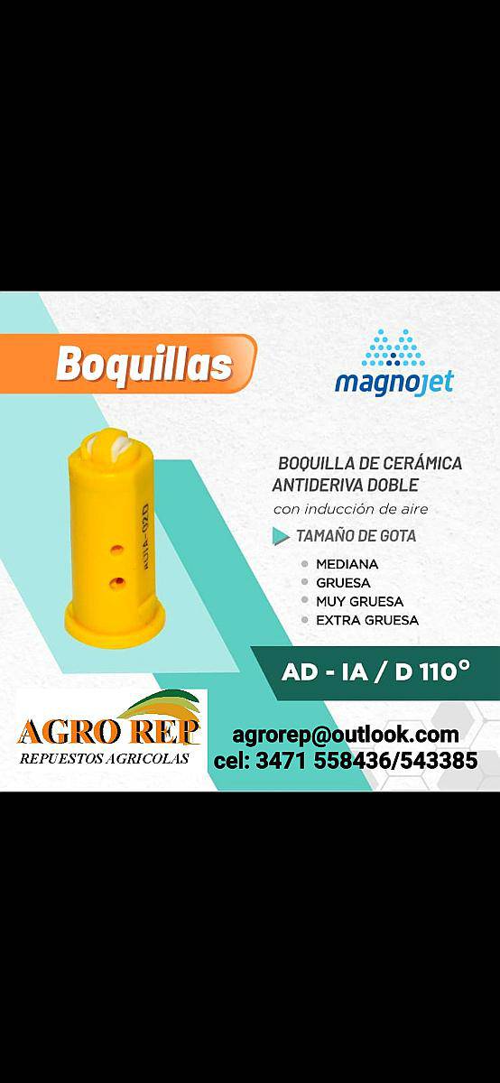 Boquilla Ad-ia/d Doble Abanico