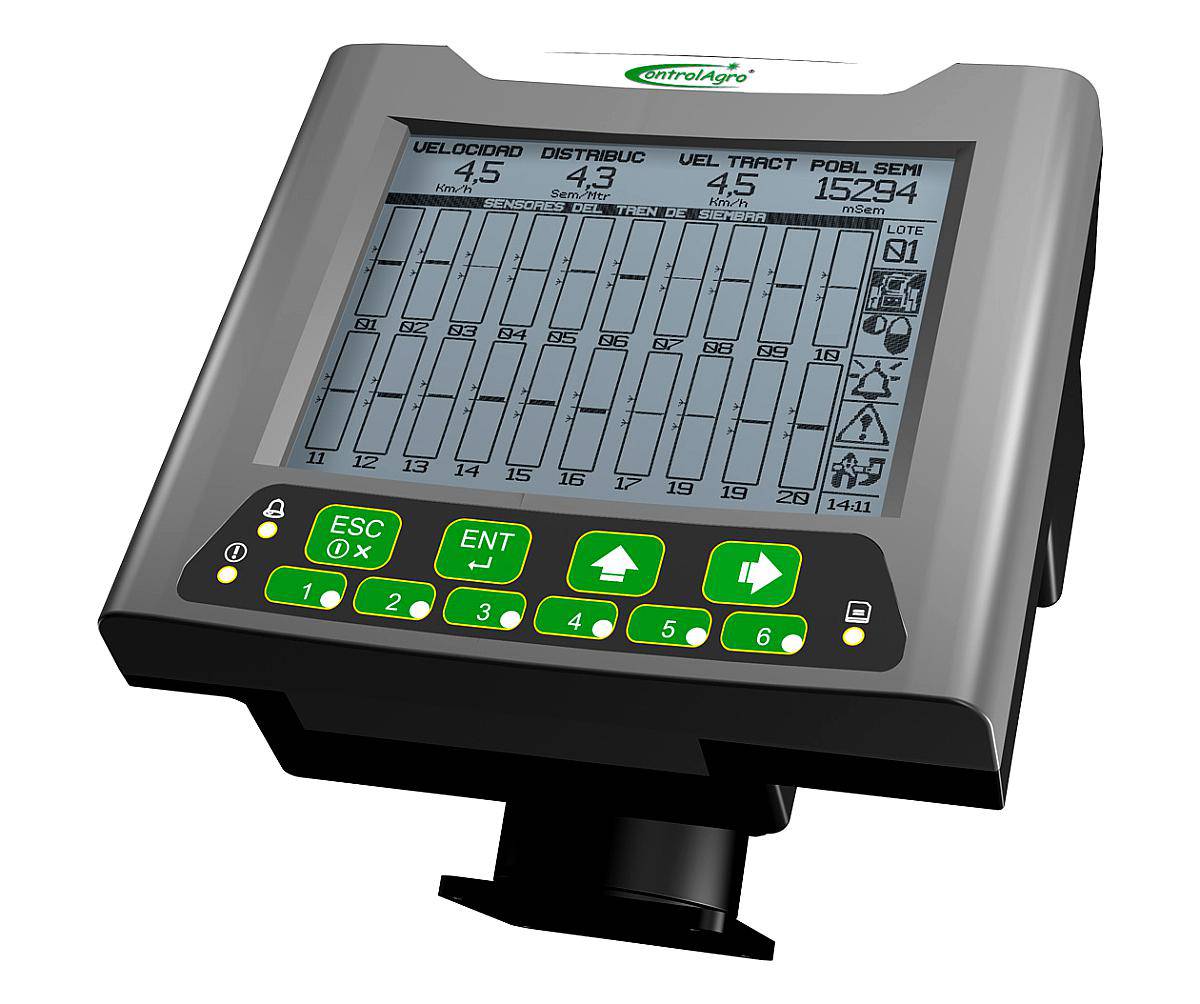 Monitores de Siembra y Corte Linea a Linea Control Agro