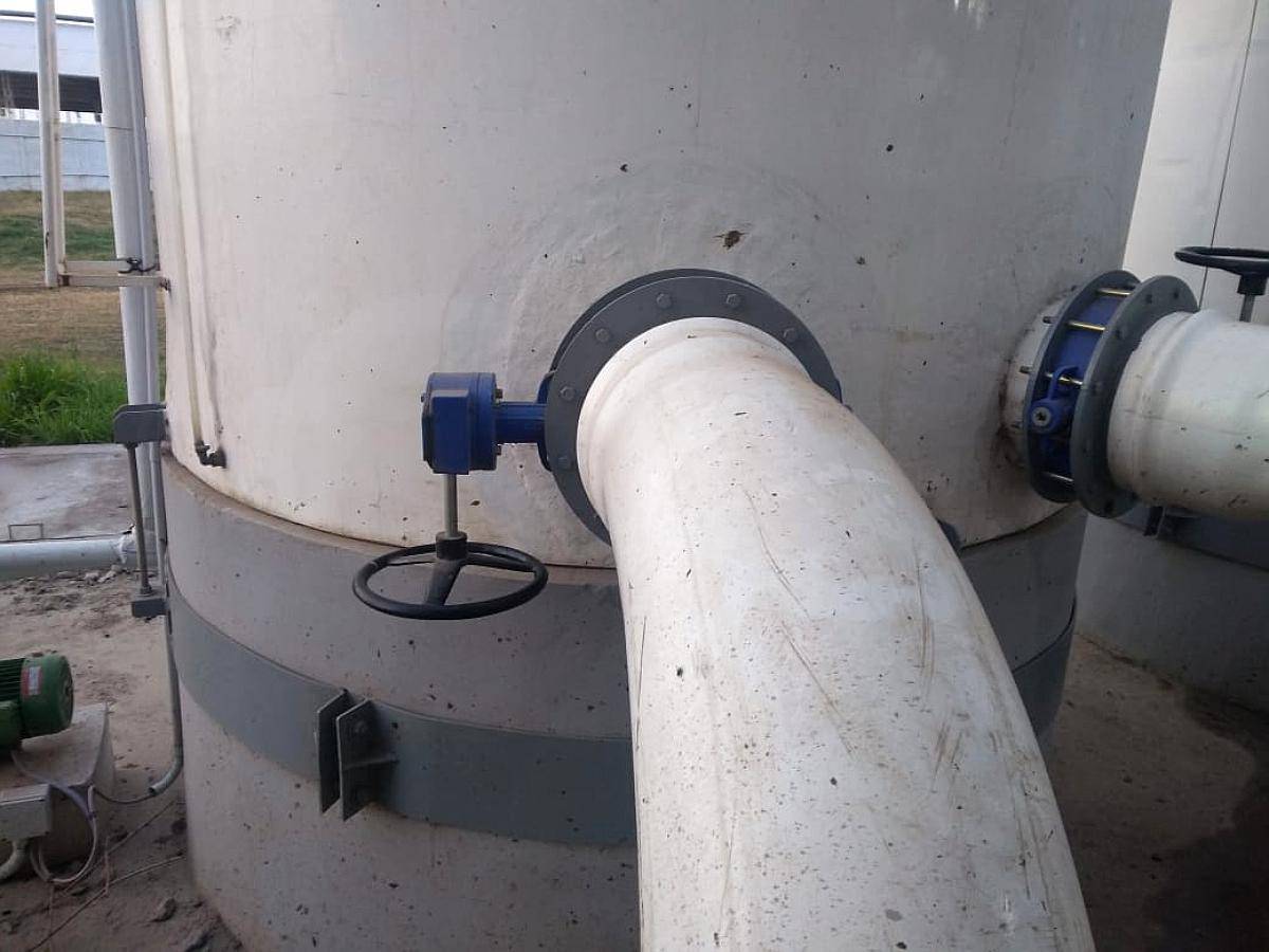 Cisterna Prfv 25.000 Lts. Lavado de Tambo.sistema Flushing.