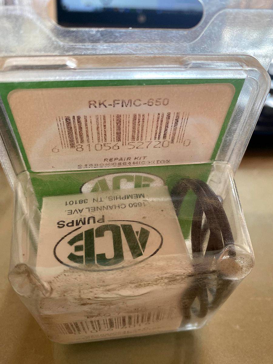 Kit de Reparacion Empaquetadura ACE FMC-650 COD 52720