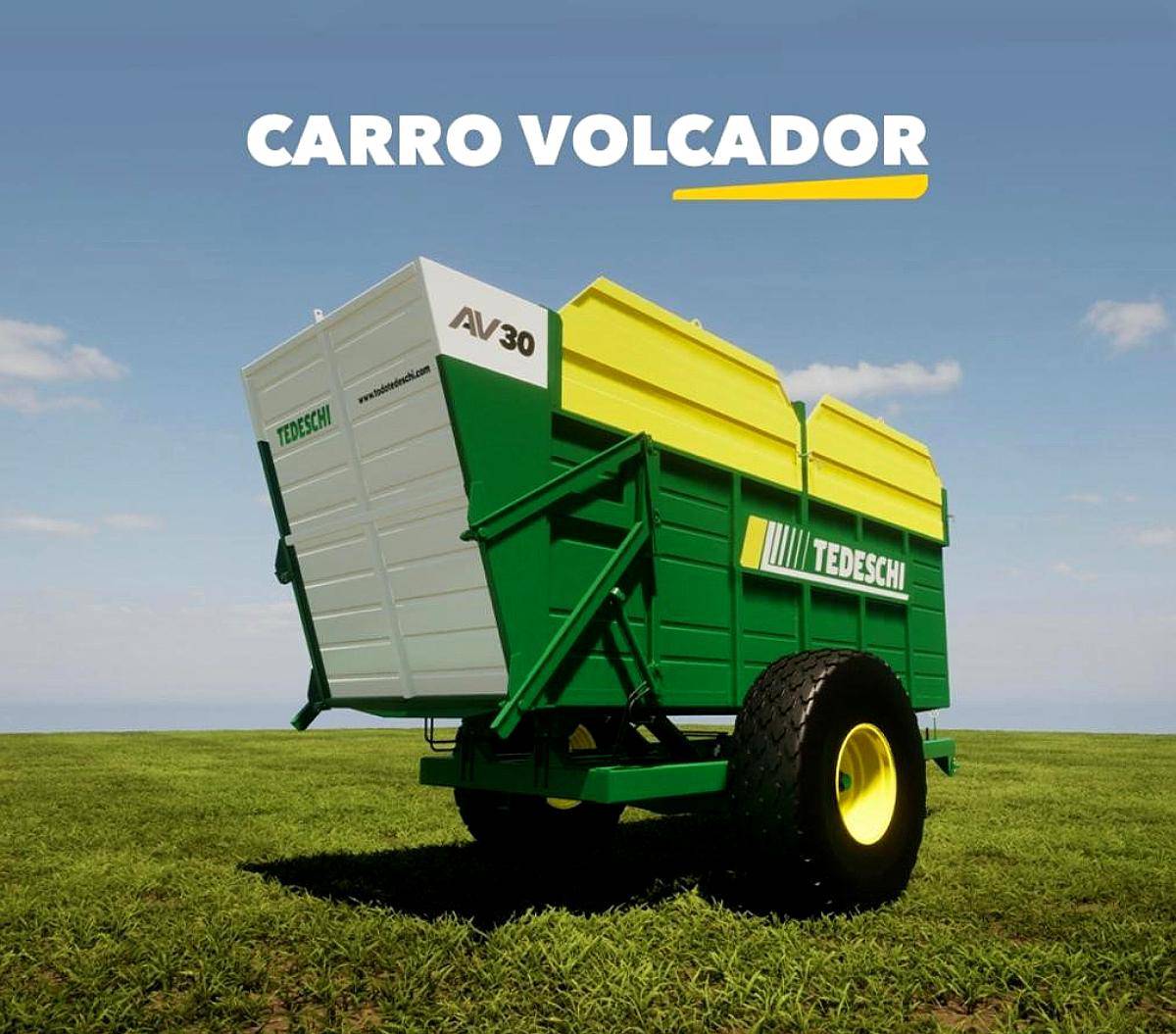 Carro Volcador Forrajero AV30