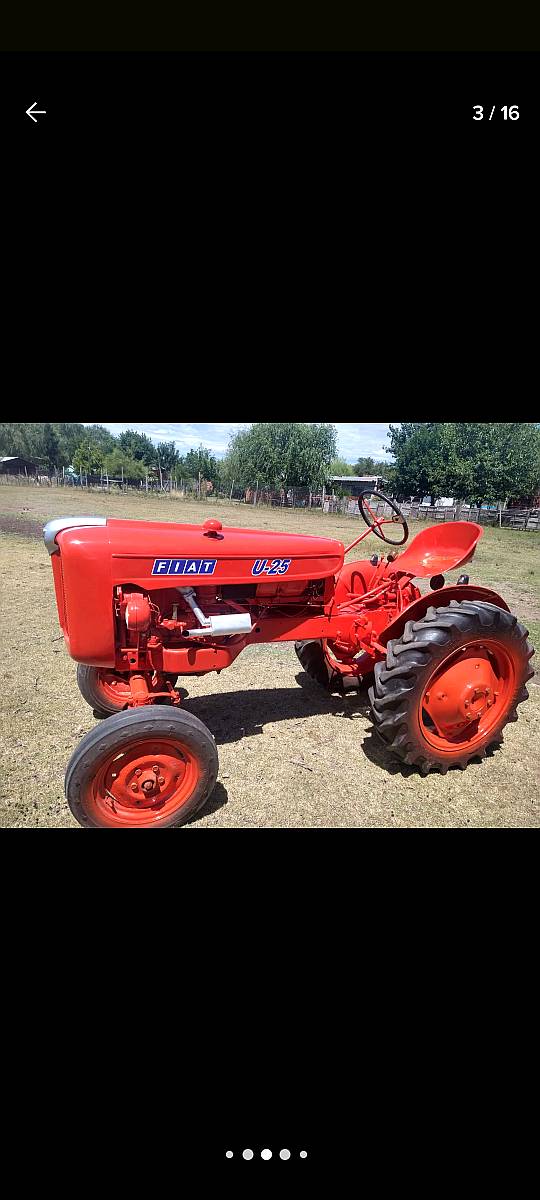 Fiat U-25 con Desmalezadora