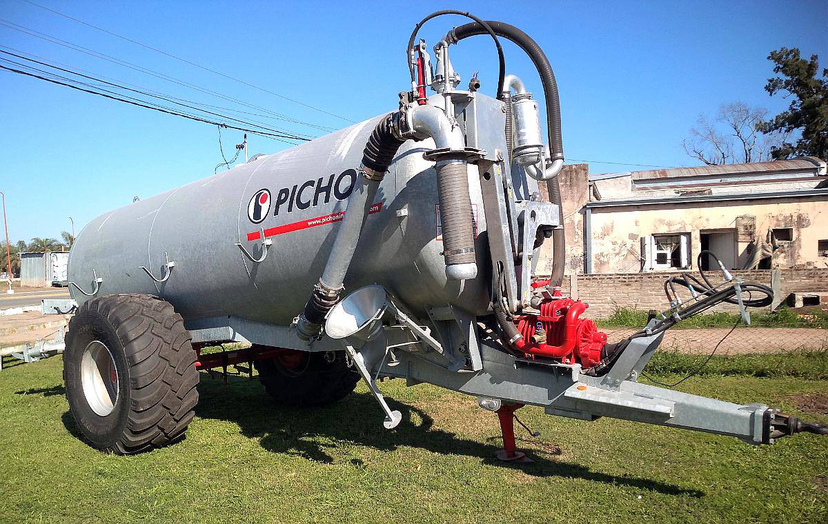 Estercolera Pichon TCI 11 - de 12.080 Litros- Galvanizada