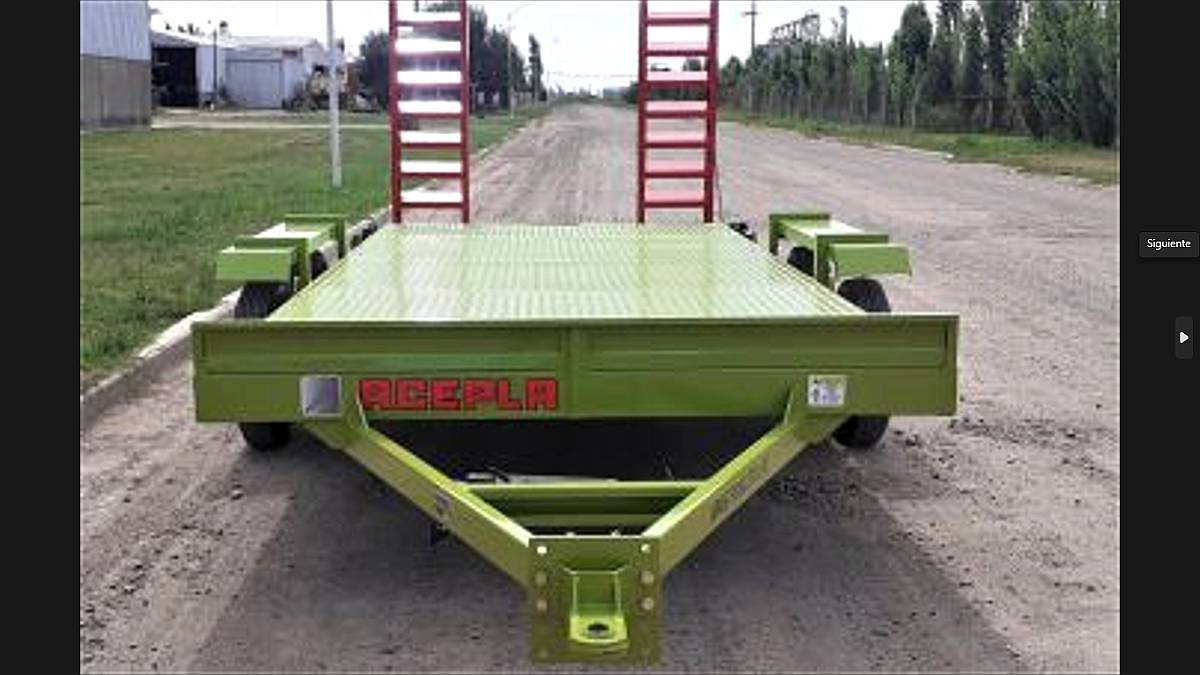Acoplado Trailer Acepla Balancin con Rampa