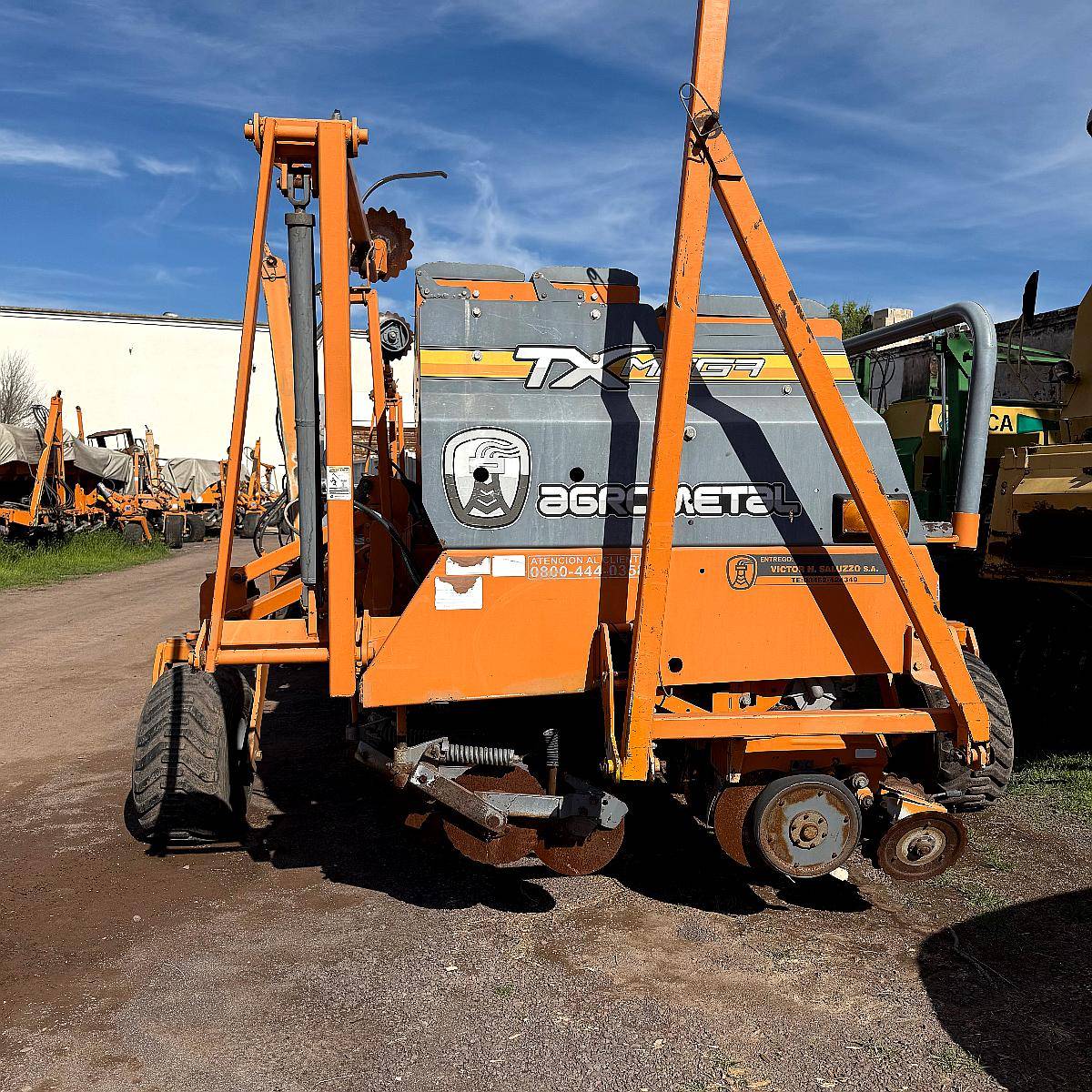 Sembradora Agrometal 20 a 42/16a52 Neumatica Actuadores