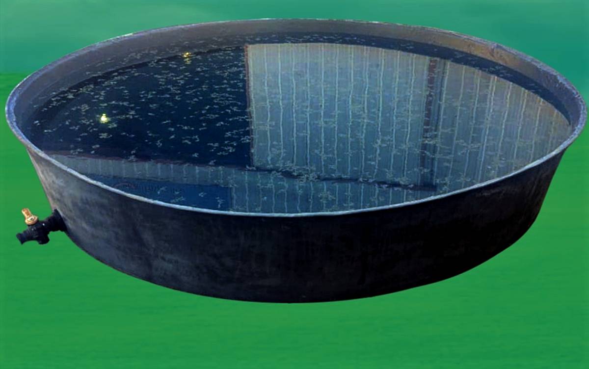 Comedero y Bebedero Circular 3500 Lts.para Ganado Disponible