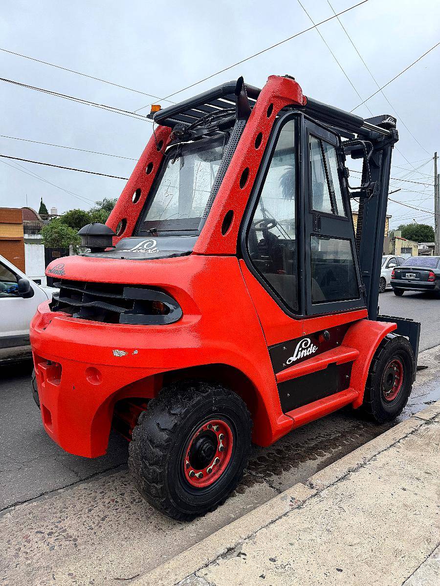 Autoelevador Linde 7 TN 4 Vias Hidraulicas