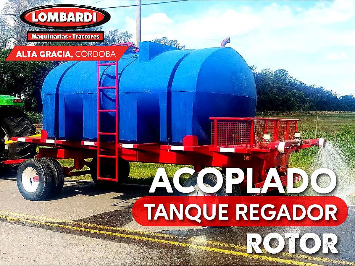 Acoplado Tanque Regador - Rotor - 10000lts