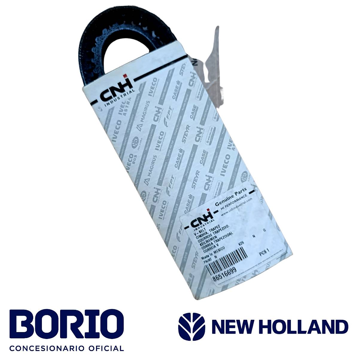 Correa Trapezoidal para el Compresor