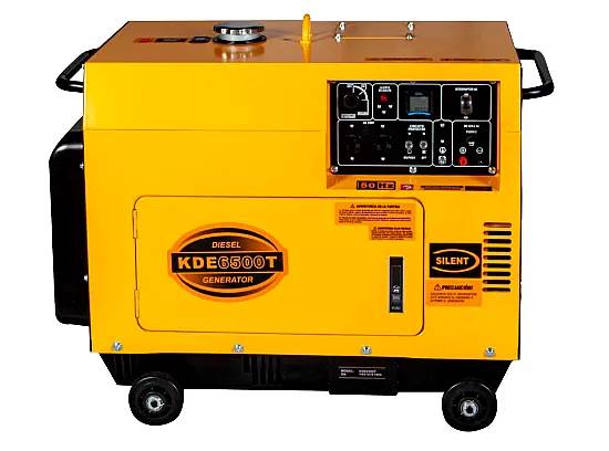 Grupo Electrogeno Kipor Kde6500t Diesel 6 KVA Monofásico