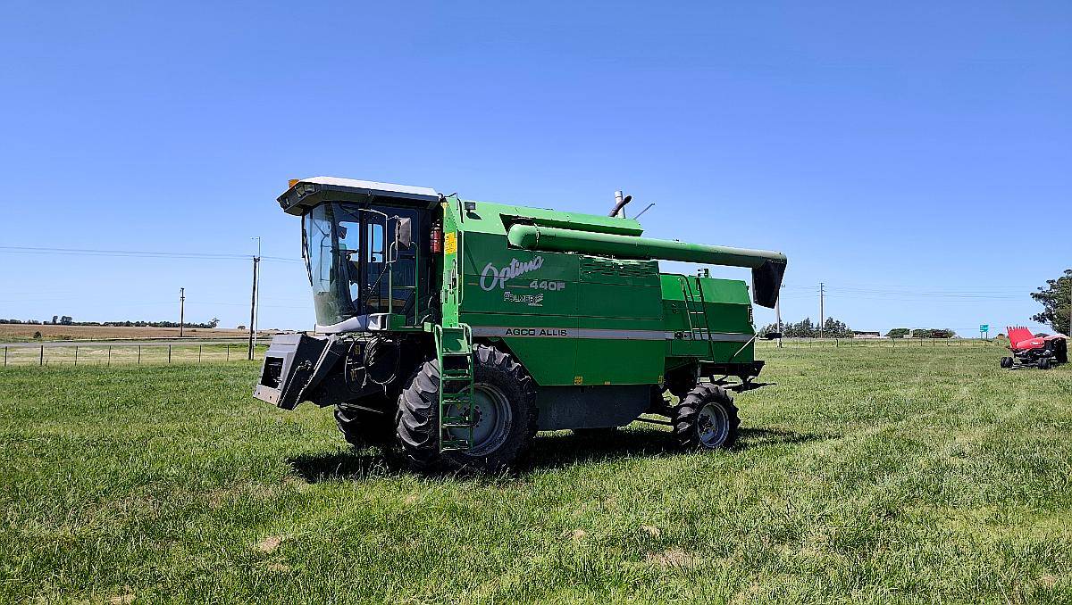 Cosechadora Agco Allis Optima 440 2010