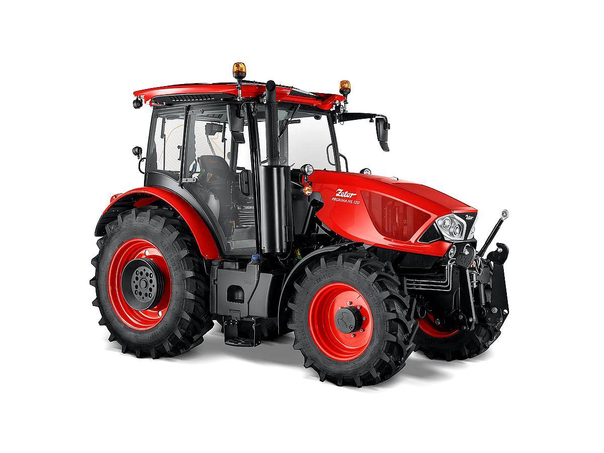 Zetor Serie 5 110 HP con Tres Puntos Delantero