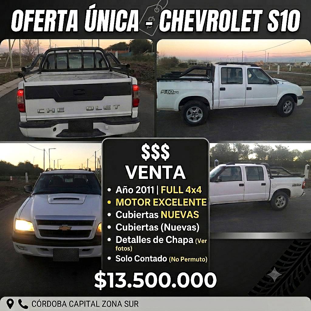 Chevrolet S10 2011 Full