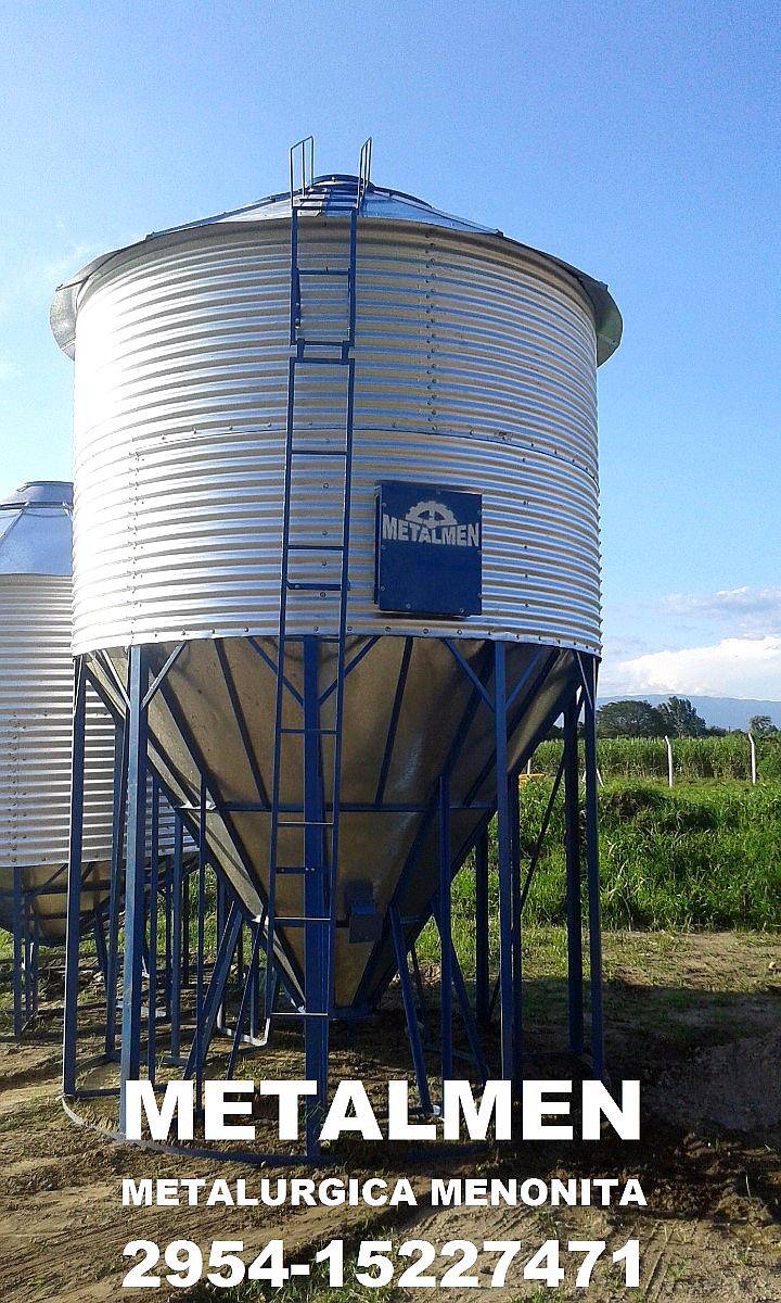 Silos Bases Especial de 7 a 120 Toneladas Metalmen