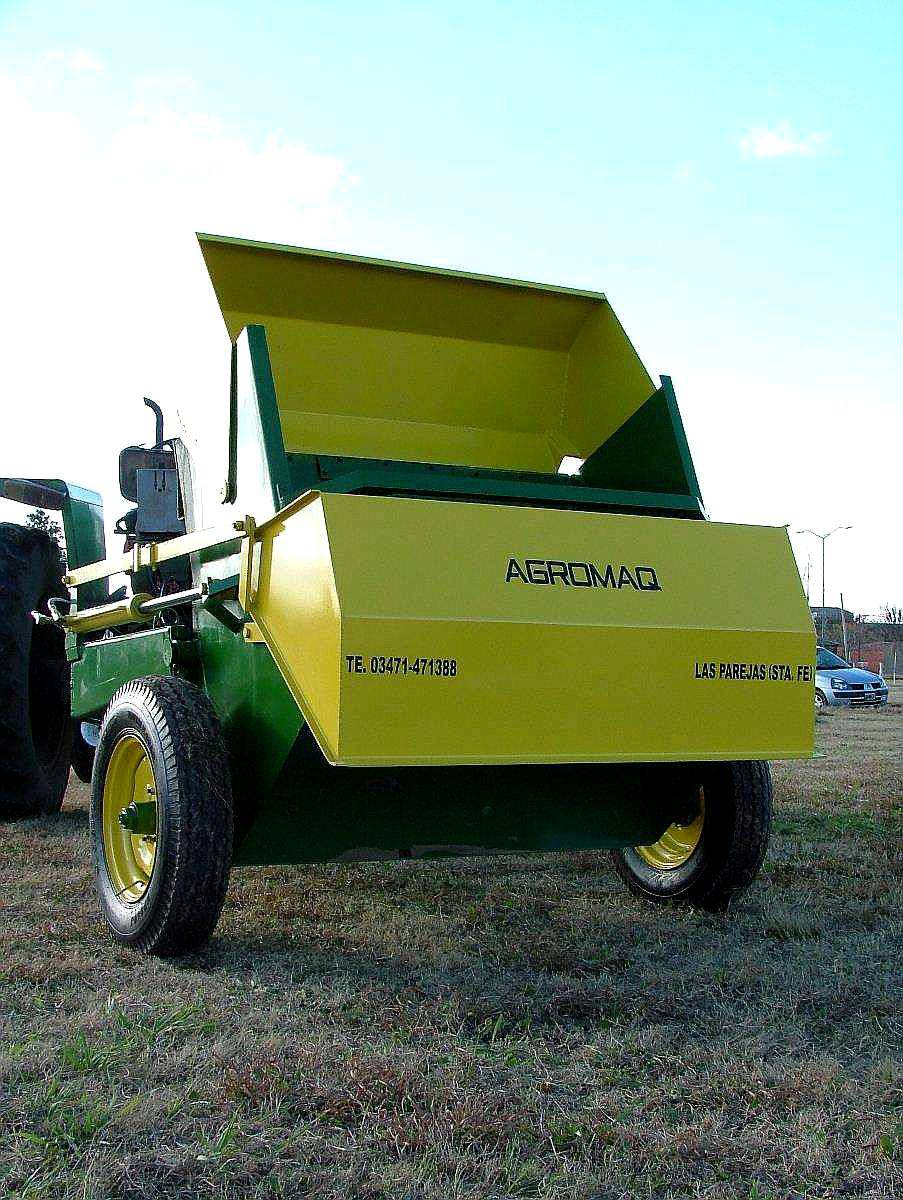 Pala De Arrastre Hidr ulica Descarga Trasera 2 MTS3 Agromaq Agroads