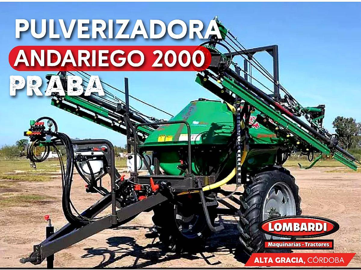Pulverizadora Praba Cheques + Canje Disponible - Año: 2026 - Agroads
