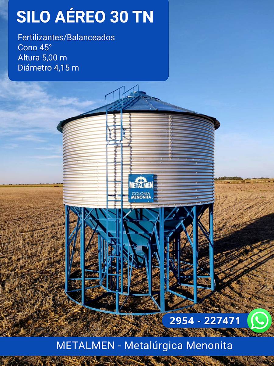 Silo Aéreo para Fertilizante