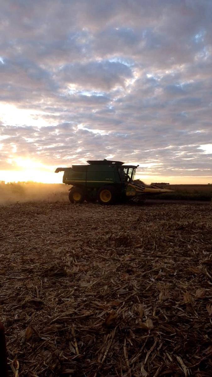 John Deere 9670 STS 635fd Piloto y Mapeo