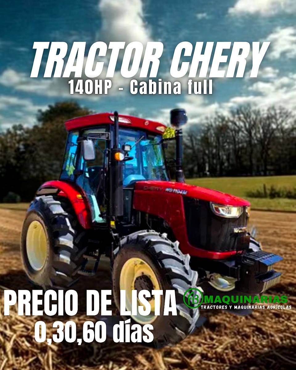 Tractor Chery RC1404 – 140hp – Doble Tracción