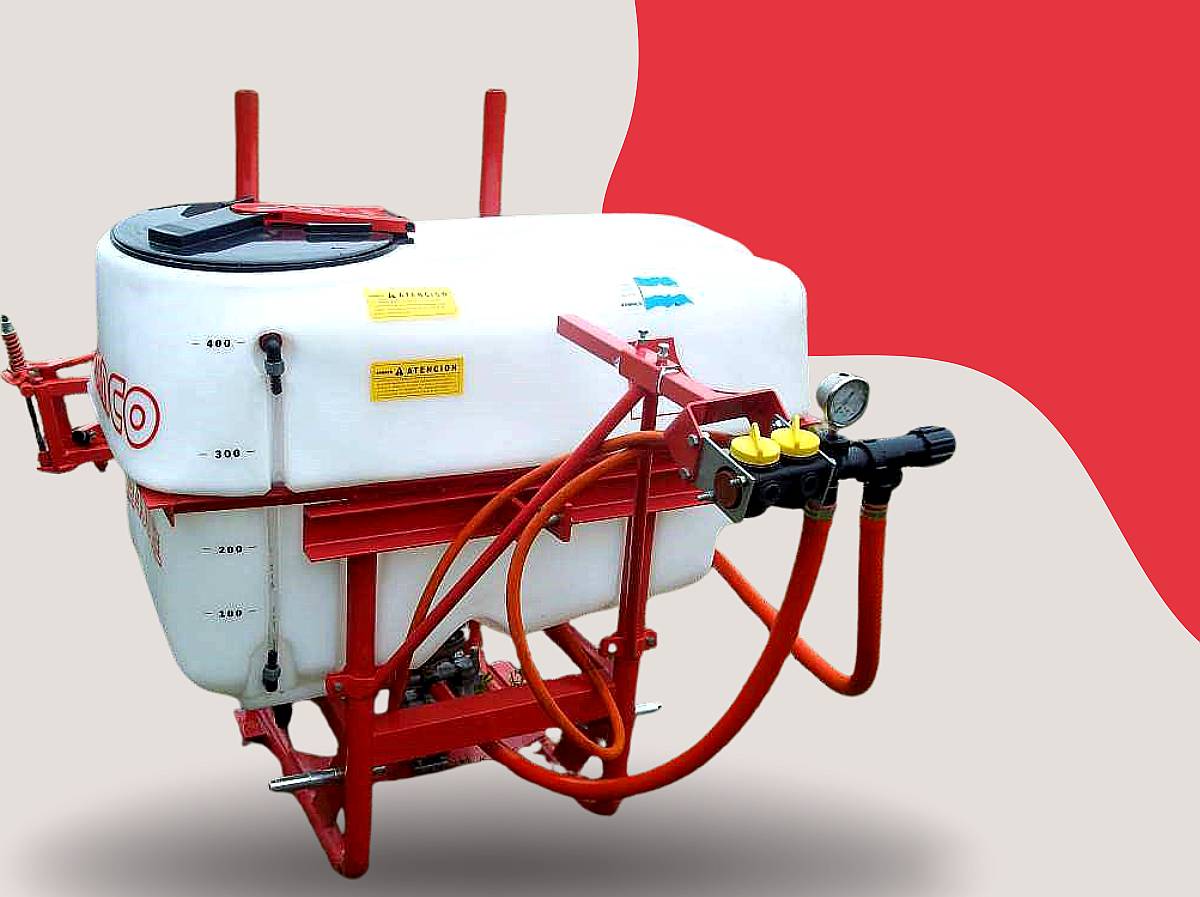 Fumigador de 500 Litros, Suspendido al Tractor