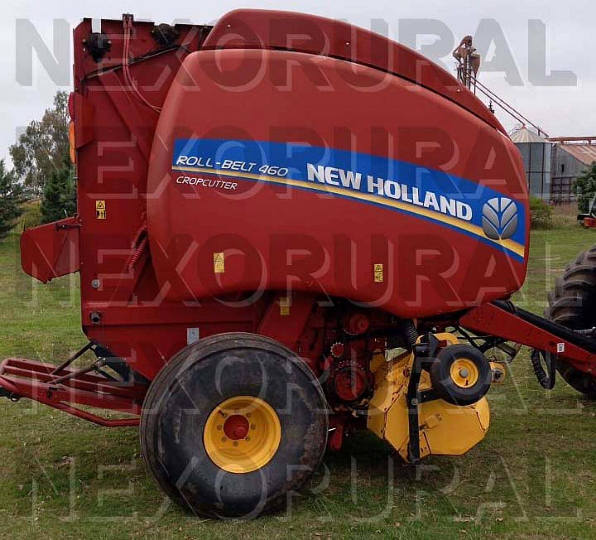New Holland Roll-belt 460, Cropcutter. año 2018.