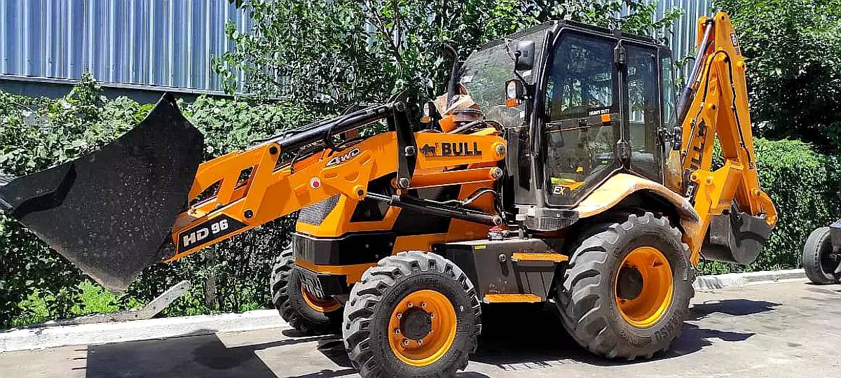 Pala con Retro Bull HD 96