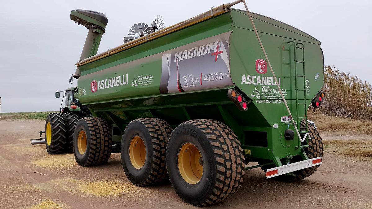 Tolva Autodescargable Ascanelli de 33 TN Linea Magnum