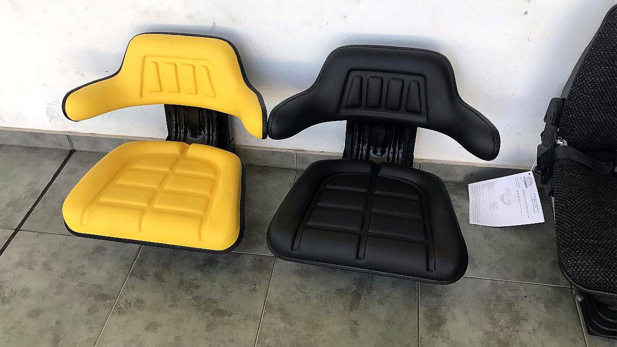 Butaca para Tractor Universal, Asiento Negro