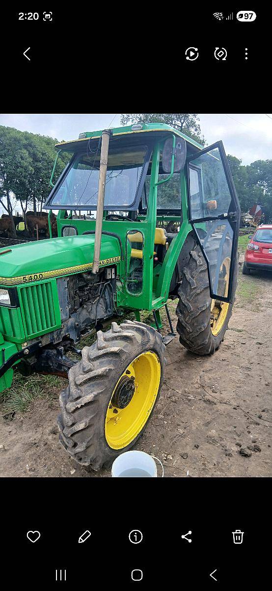 Jhon Deere 5400 Exelente 3 Puntos