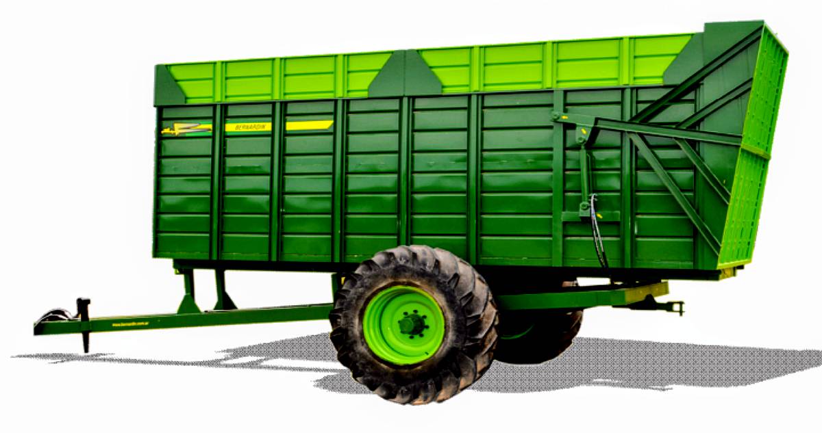 Carro Acoplado Forrajero 30 M3 12 TN. Bernardin