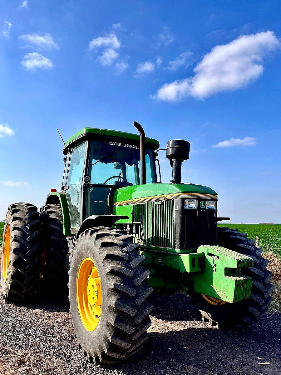 John Deere 7505 con Duales