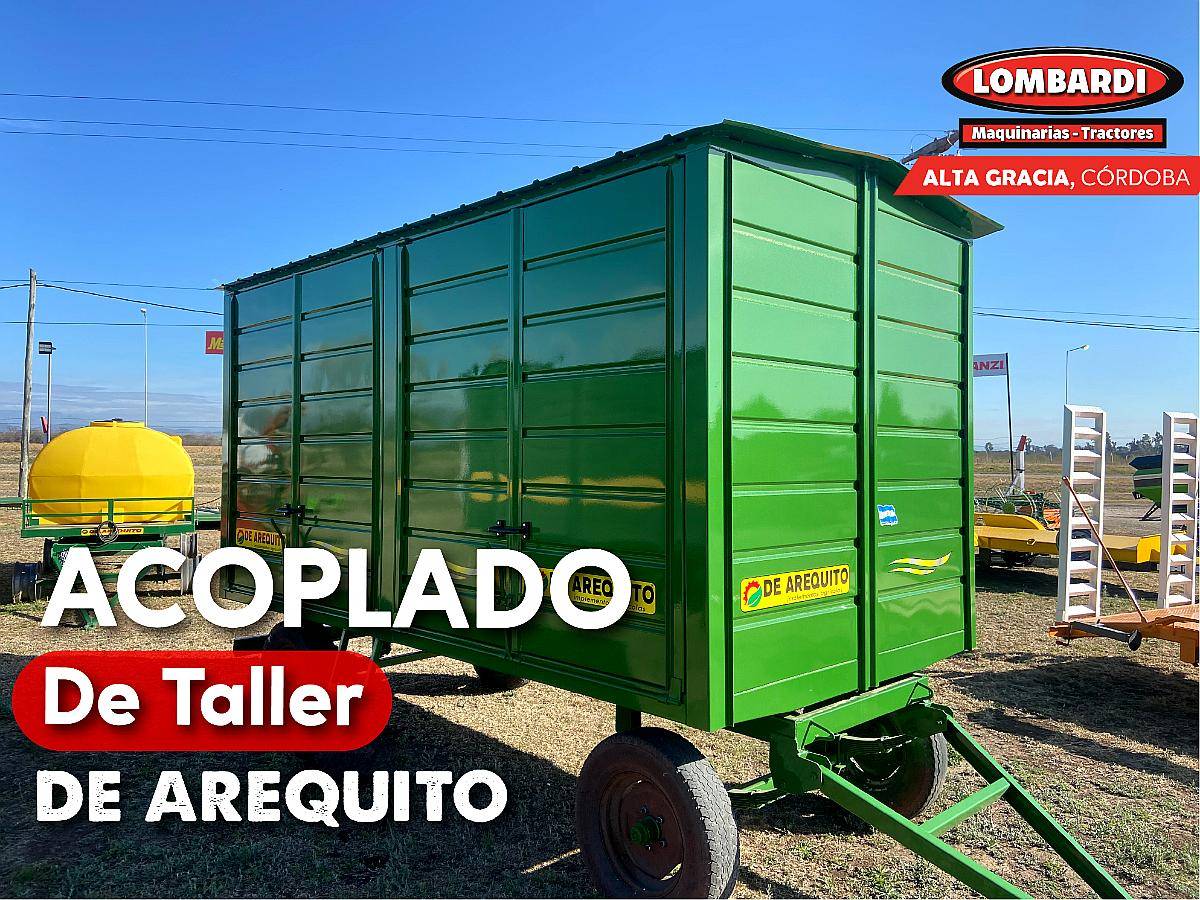 Acoplado Taller de Arequito 4x2mts