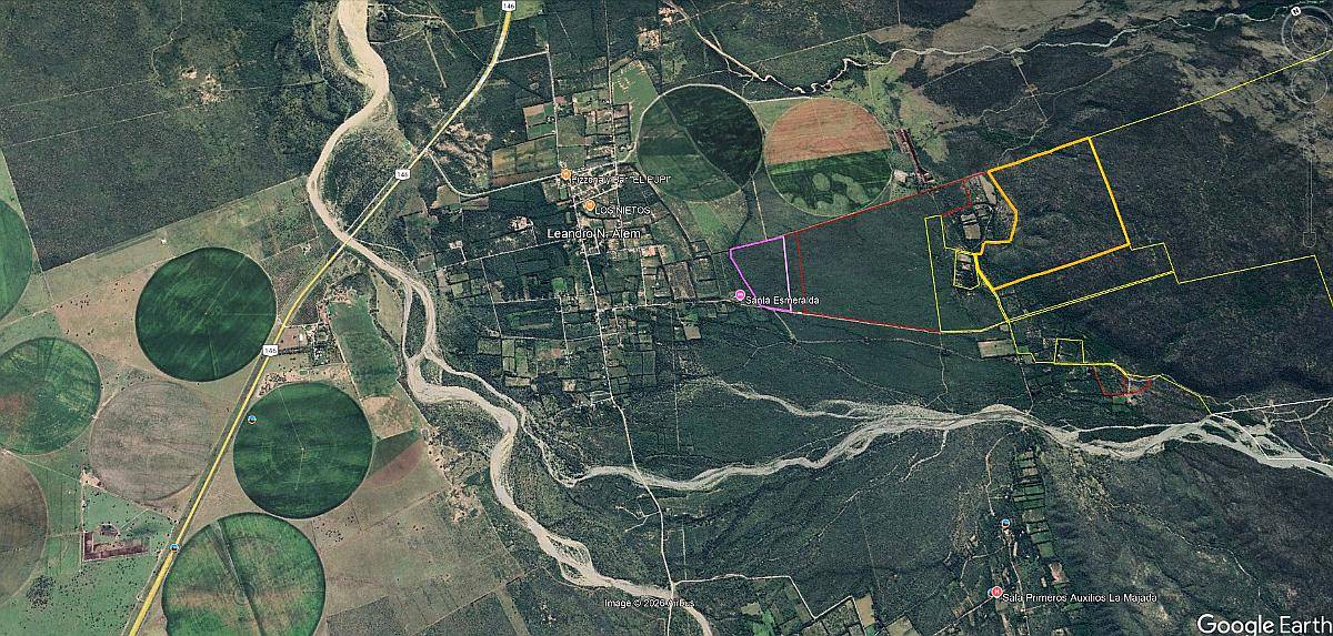 18 Has Llanas con Gran Frente Leandro Alem San Luis